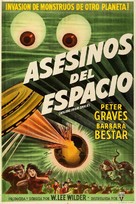 Killers from Space - Argentinian Movie Poster (xs thumbnail)