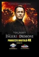 Angels &amp; Demons - Romanian Movie Poster (xs thumbnail)