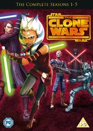 &quot;Star Wars: The Clone Wars&quot; - British DVD movie cover (xs thumbnail)