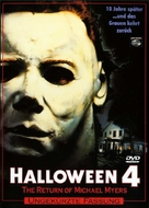 Halloween 4: The Return of Michael Myers - German DVD movie cover (xs thumbnail)