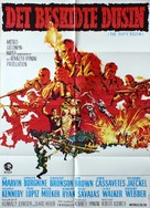 The Dirty Dozen - Danish Movie Poster (xs thumbnail)