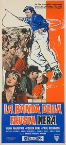 The Black Whip - Italian Movie Poster (xs thumbnail)