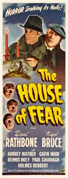 The House of Fear - Theatrical movie poster (xs thumbnail)