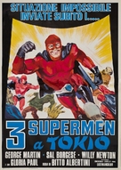 Tre supermen a Tokio - Italian Movie Poster (xs thumbnail)