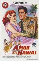 Blue Hawaii - Spanish Movie Poster (xs thumbnail)