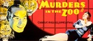 Murders in the Zoo - British Movie Poster (xs thumbnail)