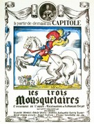 Les trois mousquetaires - French Movie Poster (xs thumbnail)