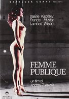 La femme publique - Italian DVD movie cover (xs thumbnail)