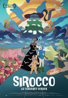 Sirocco et le royaume des courants d&#039;air - Danish Movie Poster (xs thumbnail)