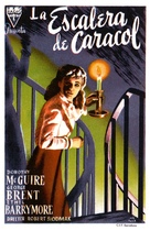 The Spiral Staircase - Spanish Movie Poster (xs thumbnail)
