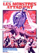 Daikaij&ucirc; kett&ocirc;: Gamera tai Barugon - French Movie Poster (xs thumbnail)