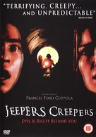 Jeepers Creepers - British DVD movie cover (xs thumbnail)