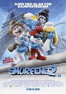 The Smurfs 2 - Norwegian Movie Poster (xs thumbnail)
