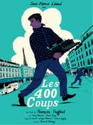 Les quatre cents coups - Belgian Re-release movie poster (xs thumbnail)
