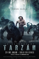 The Legend of Tarzan - Argentinian Movie Poster (xs thumbnail)