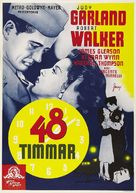 The Clock - Swedish Movie Poster (xs thumbnail)