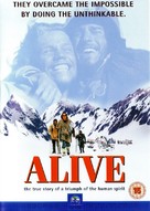 Alive - British DVD movie cover (xs thumbnail)