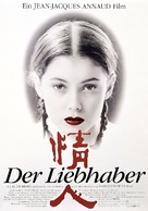 L&#039;amant - German Movie Poster (xs thumbnail)