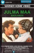 Badlands - Finnish VHS movie cover (xs thumbnail)