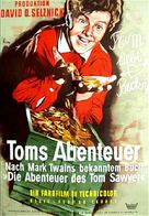 The Adventures of Tom Sawyer - German Movie Poster (xs thumbnail)