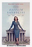 On the Basis of Sex - Turkish Movie Poster (xs thumbnail)