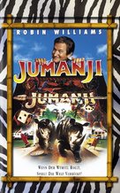 Jumanji - German VHS movie cover (xs thumbnail)