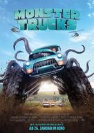 Monster Trucks - German Movie Poster (xs thumbnail)
