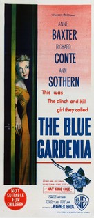 The Blue Gardenia - Australian Movie Cover (xs thumbnail)