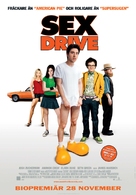 Sex Drive - Swedish Movie Poster (xs thumbnail)