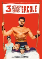 The Three Stooges Meet Hercules - Italian DVD movie cover (xs thumbnail)