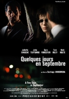 Quelques jours en septembre - French Movie Poster (xs thumbnail)