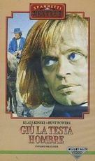 Gi&ugrave; la testa... hombre - Italian VHS movie cover (xs thumbnail)