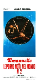 Emanuelle e le porno notti nel mondo n. 2 - Italian Movie Poster (xs thumbnail)