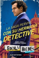 Enola Holmes - Spanish Movie Poster (xs thumbnail)