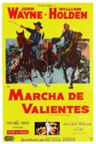The Horse Soldiers - Argentinian Movie Poster (xs thumbnail)