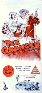 Tex Granger, Midnight Rider of the Plains - Australian Movie Poster (xs thumbnail)