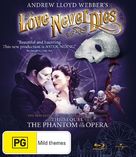 Love Never Dies - Australian Blu-Ray movie cover (xs thumbnail)