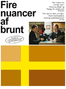 Fyra nyanser av brunt - Danish Movie Poster (xs thumbnail)
