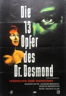 The Hypnotic Eye - German Movie Poster (xs thumbnail)