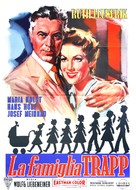 Die Trapp-Familie - Italian Movie Poster (xs thumbnail)