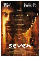 Se7en - Spanish Movie Poster (xs thumbnail)