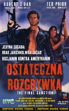 The Final Sanction - Polish Movie Cover (xs thumbnail)