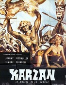 Karzan, il favoloso uomo della jungla - French Movie Poster (xs thumbnail)