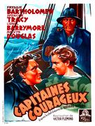 Captains Courageous - French Movie Poster (xs thumbnail)