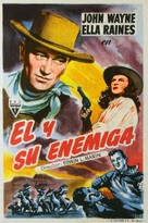 Tall in the Saddle - Spanish Movie Poster (xs thumbnail)