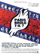 Paris br&ucirc;le-t-il? - French Movie Poster (xs thumbnail)