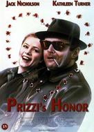 Prizzi&#039;s Honor - Danish DVD movie cover (xs thumbnail)