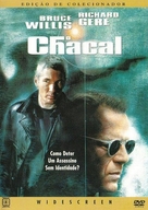 The Jackal - Brazilian DVD movie cover (xs thumbnail)