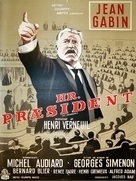 Le pr&eacute;sident - Danish Movie Poster (xs thumbnail)