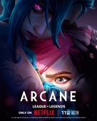 &quot;Arcane: League of Legends&quot; - South Korean Movie Poster (xs thumbnail)